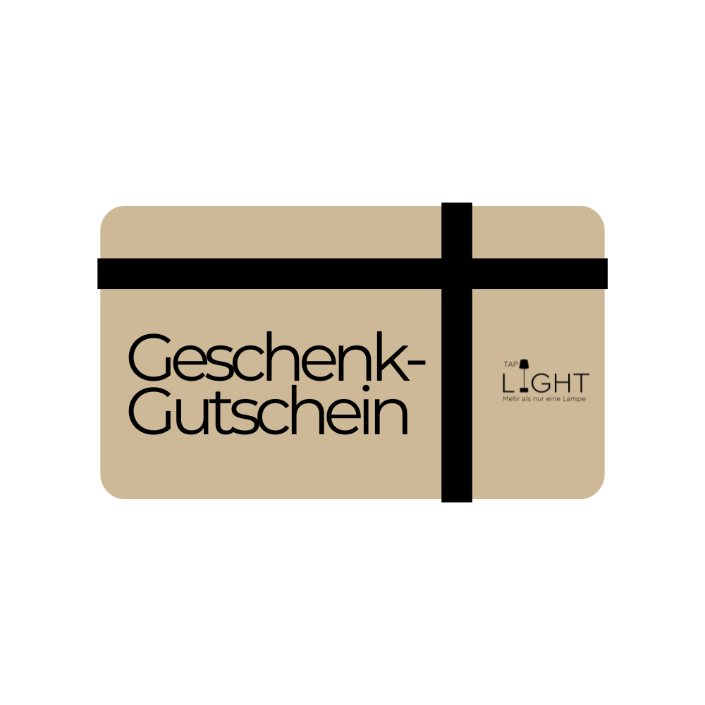 Tap-Light - Geschenkgutschein Tap-Light