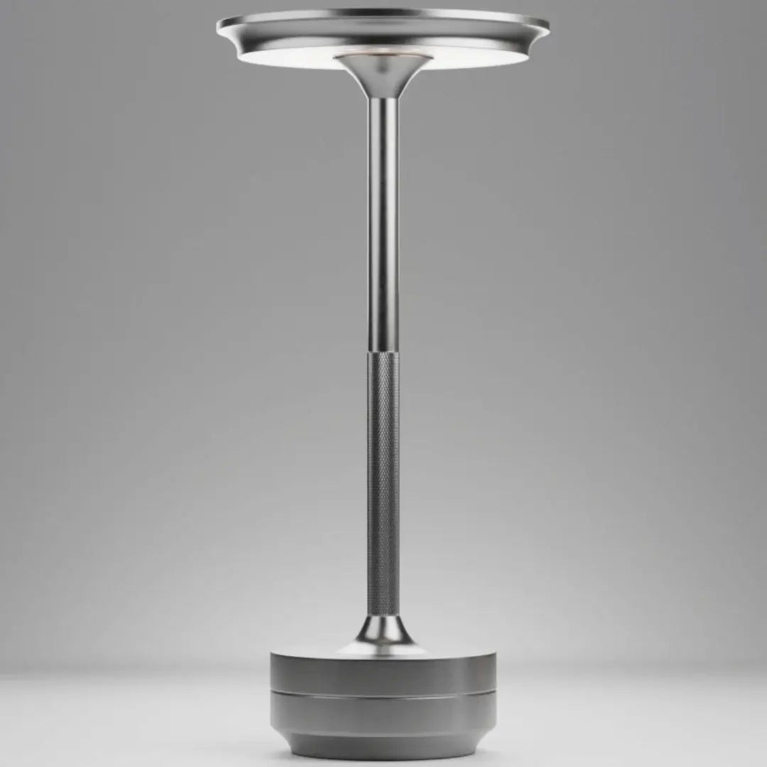 Tap-light® - Retro Tap-Light Silber 8-10 Stunden Akkulaufzeit