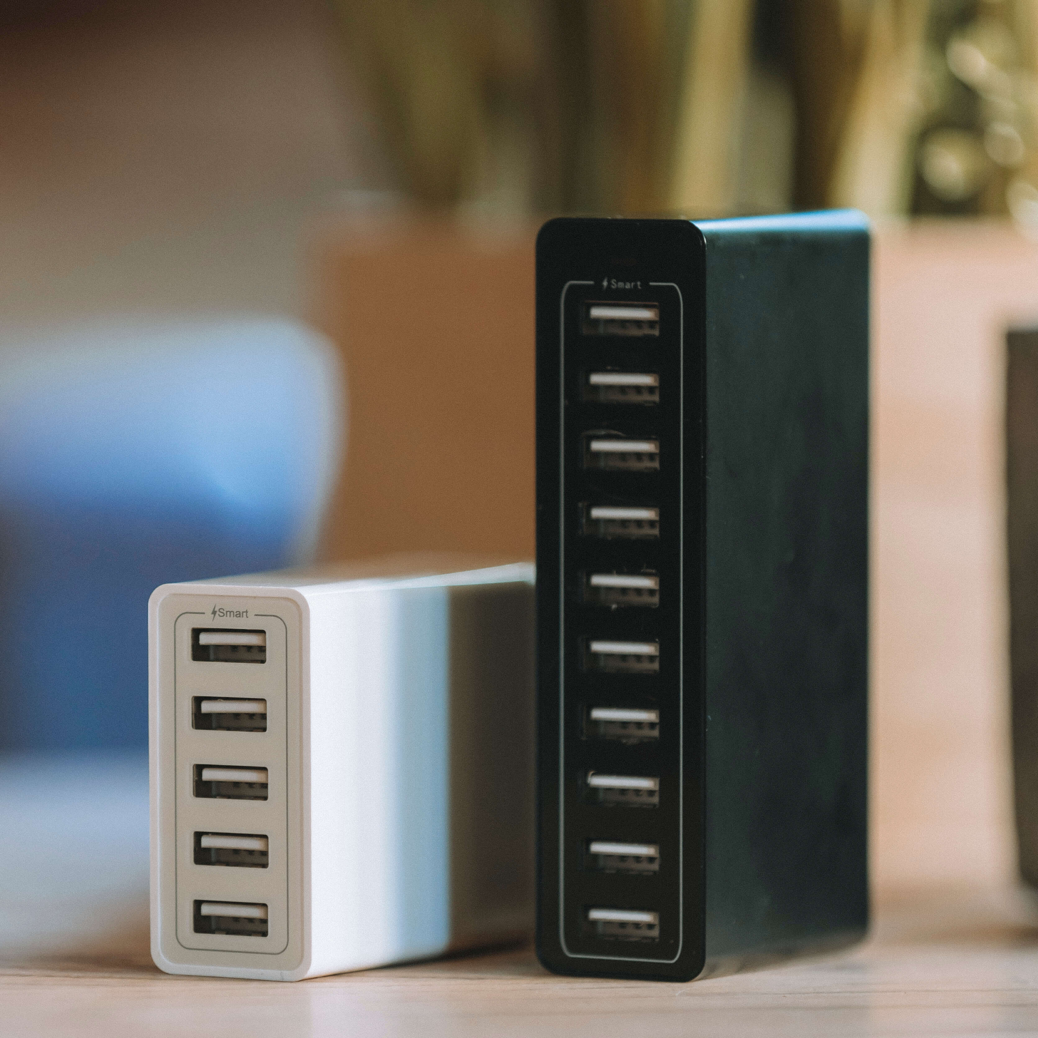 Tap-light® - Ladestation Tap-Light Schwarz 5 Anschlüsse (Smart)