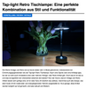Tap-light Retro Tischlampe: Eine perfekte Kombination aus Stil und Funktionalität