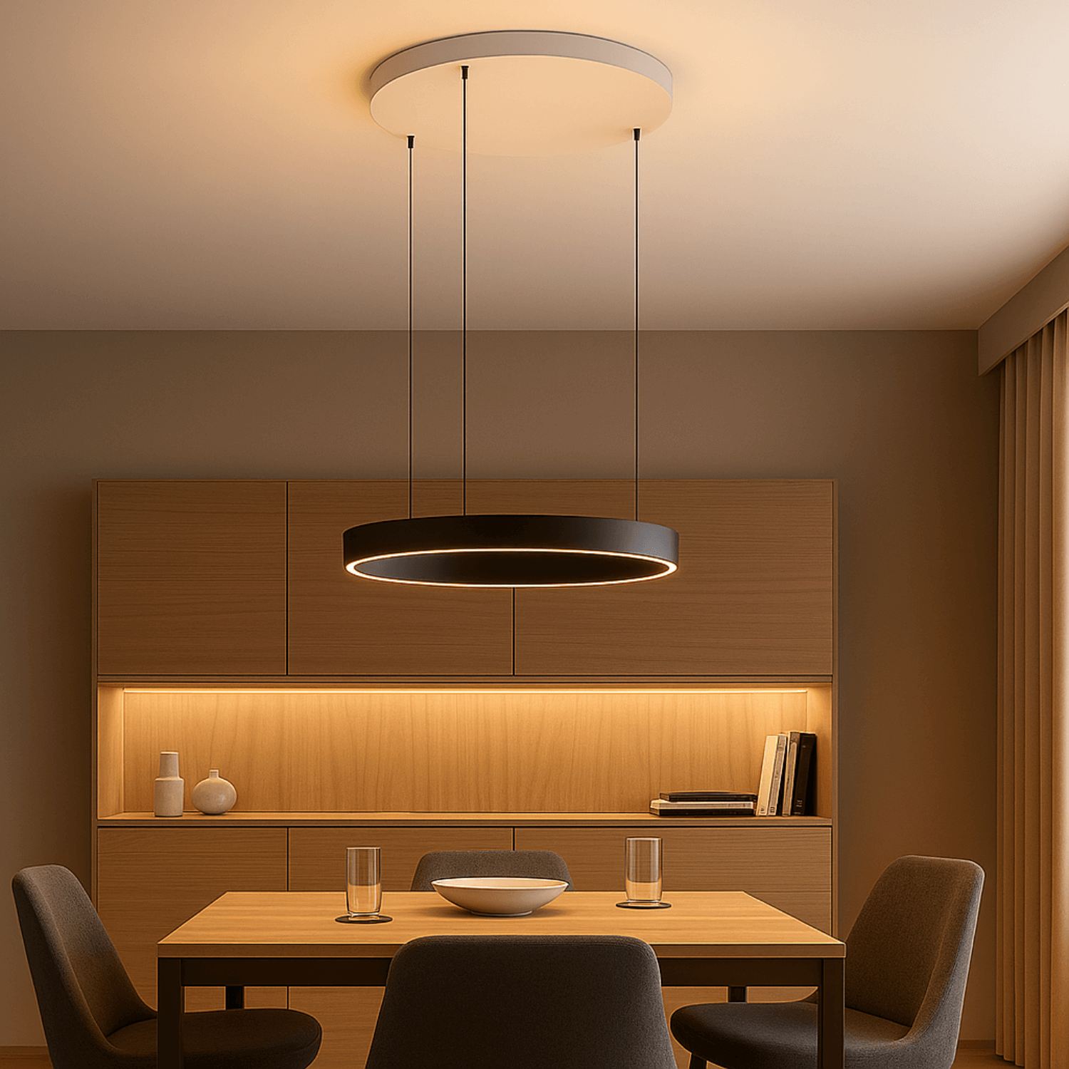 Tap-Light® - Viona Tap-Light Schwarz 40cm