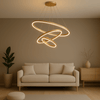 Tap-Light® Niva - LED-Ringdeckenleuchte Tap-Light Gold 20/40/60cm