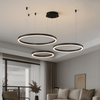 Tap-Light® Solevita Moderne LED Deckenleuchte dimmbar für Wohnzimmer Tap-Light Schwarz