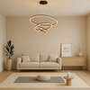 Tap-Light® Niva - LED-Ringdeckenleuchte Tap-Light Schwarz 20/40/60cm