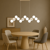 Tap-Light® Orbis – Luxuriöse Pendelleuchte für stilvolle Beleuchtung Tap-Light 120cm - 13 Leuchtelemente