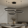 Tap-Light® Solevita Moderne LED Deckenleuchte dimmbar für Wohnzimmer Tap-Light